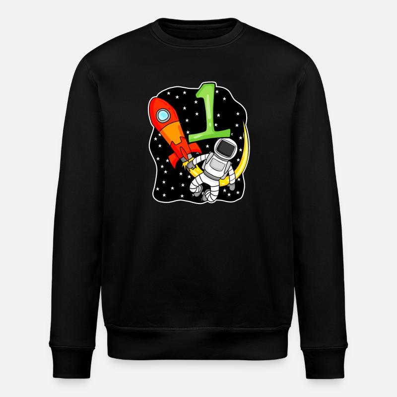 1 an Jeune astronaute - Sweat bio ROLLER Stanley/Stella Unisexe - noir