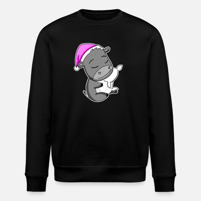 Esel - Stanley/Stella Unisex Bio-Sweatshirt ROLLER - Schwarz