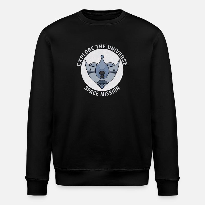 Mission spatiale Explorer l’univers - Sweat bio ROLLER Stanley/Stella Unisexe - noir