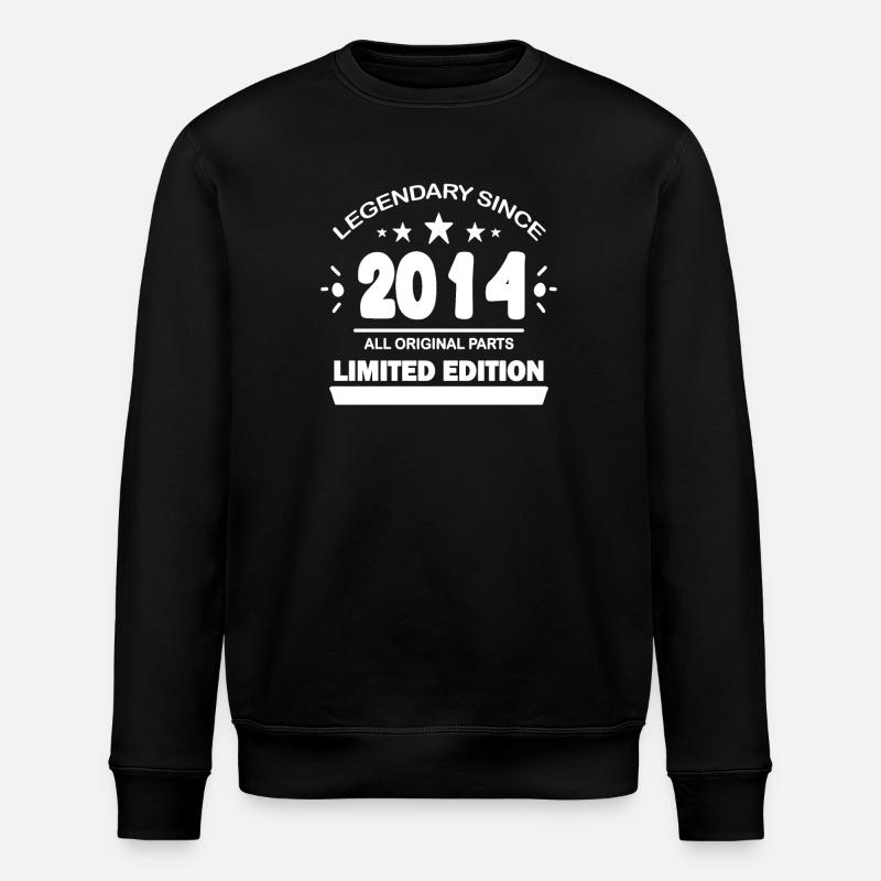 2014 - Class of 2014 - Stanley/Stella ROLLER Unisex Organic Sweatshirt - black