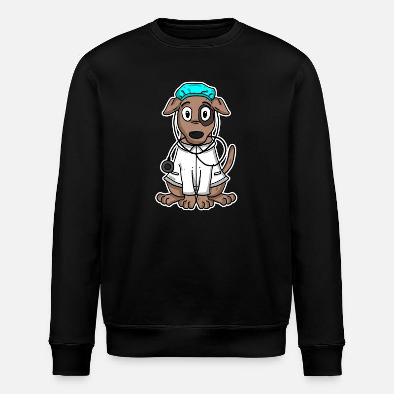 Vétérinaire - Sweat bio ROLLER Stanley/Stella Unisexe - noir