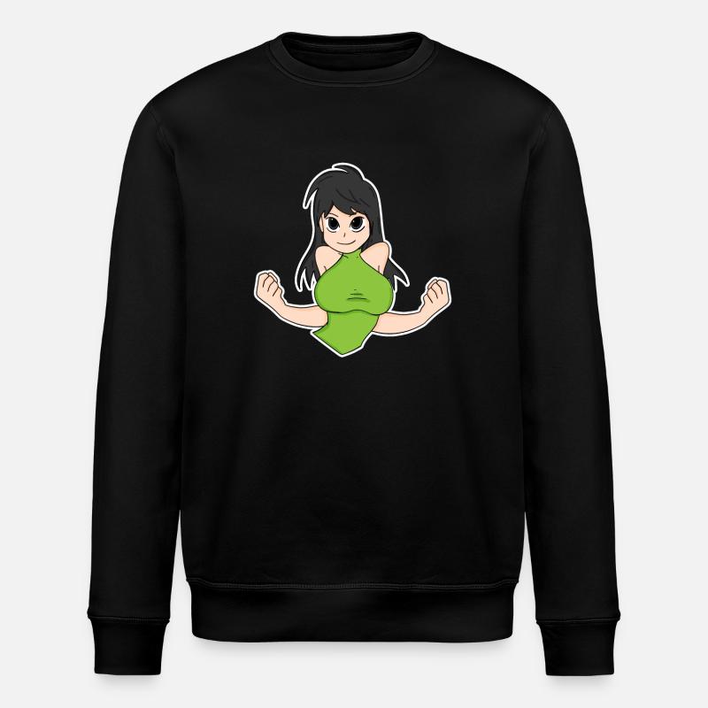 Anime - Sweat bio ROLLER Stanley/Stella Unisexe - noir