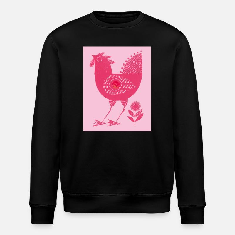 Poulet - Sweat bio ROLLER Stanley/Stella Unisexe - noir