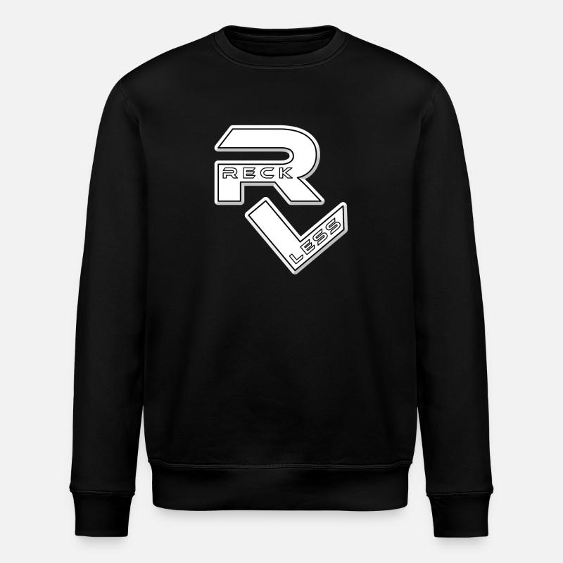 Achievement First Reckless RECKLESS Gamer - Stanley/Stella ROLLER Unisex Organic Sweatshirt - black