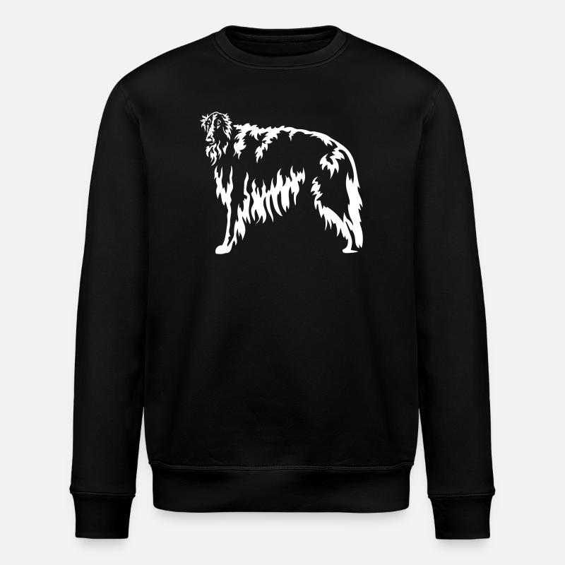 Borzoi « Édition Noire » - Sweat bio ROLLER Stanley/Stella Unisexe - noir