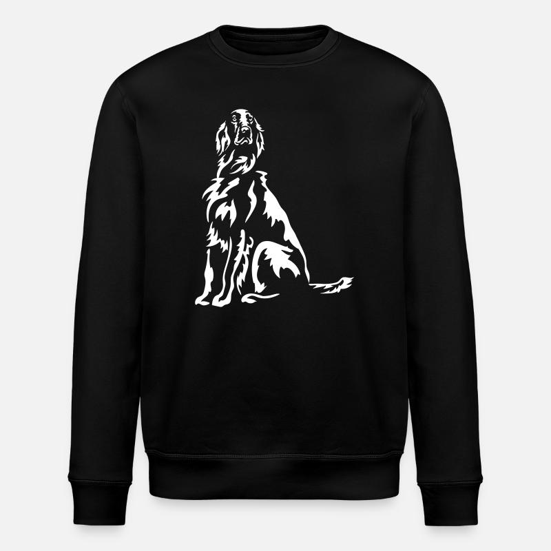 Irish Setter "Black Edition" - Stanley/Stella ROLLER Unisex Organic Sweatshirt - black