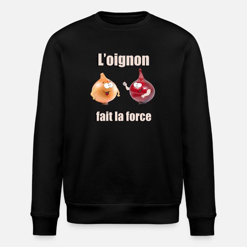 Oignons - Sweat bio ROLLER Stanley/Stella Unisexe - noir