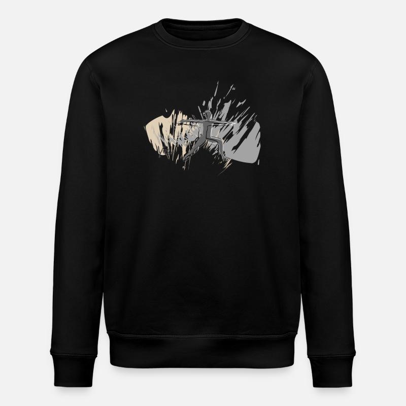 Votre style de yoga - Sweat bio ROLLER Stanley/Stella Unisexe - noir