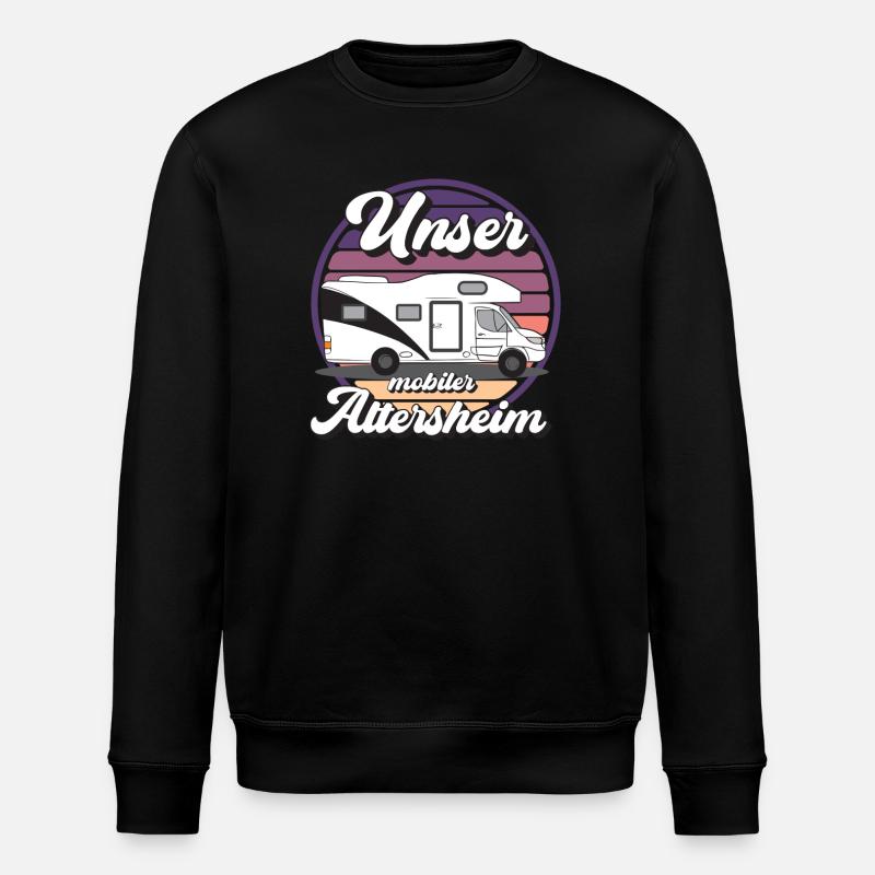 CAMPING-CAR MOBILE DESIGN EXTÉRIEUR - Sweat bio ROLLER Stanley/Stella Unisexe - noir