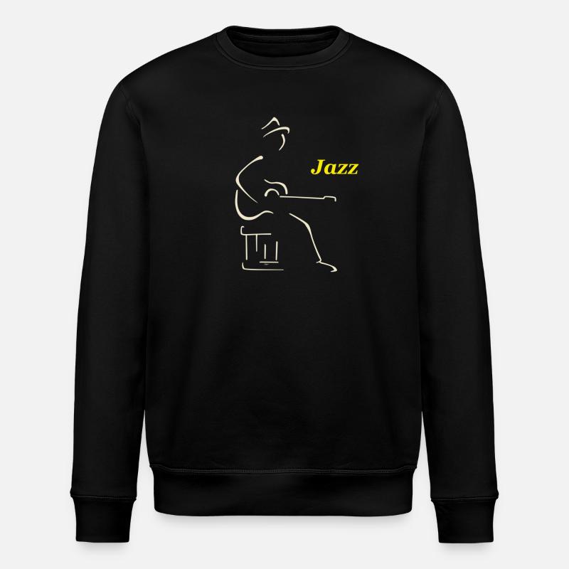 Guitariste jazz - Sweat bio ROLLER Stanley/Stella Unisexe - noir