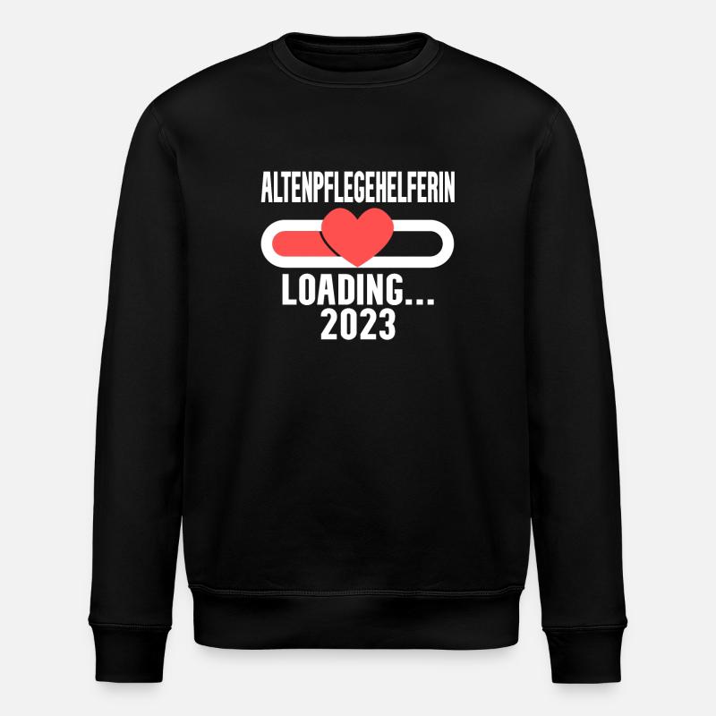 Altenpflegehelferin Beruf Loading 2023 - Stanley/Stella Unisex Bio-Sweatshirt ROLLER - Schwarz