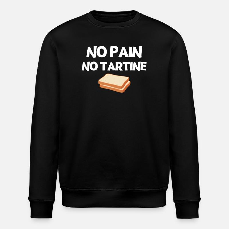 baker, baker, bakery - Stanley/Stella ROLLER Unisex Organic Sweatshirt - black