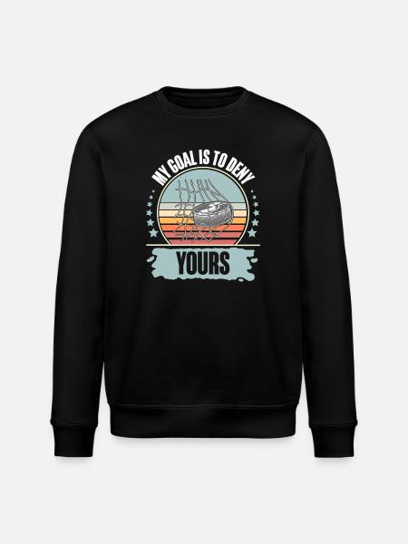 Eishockey  - Stanley/Stella ROLLER Unisex Organic Sweatshirt - black