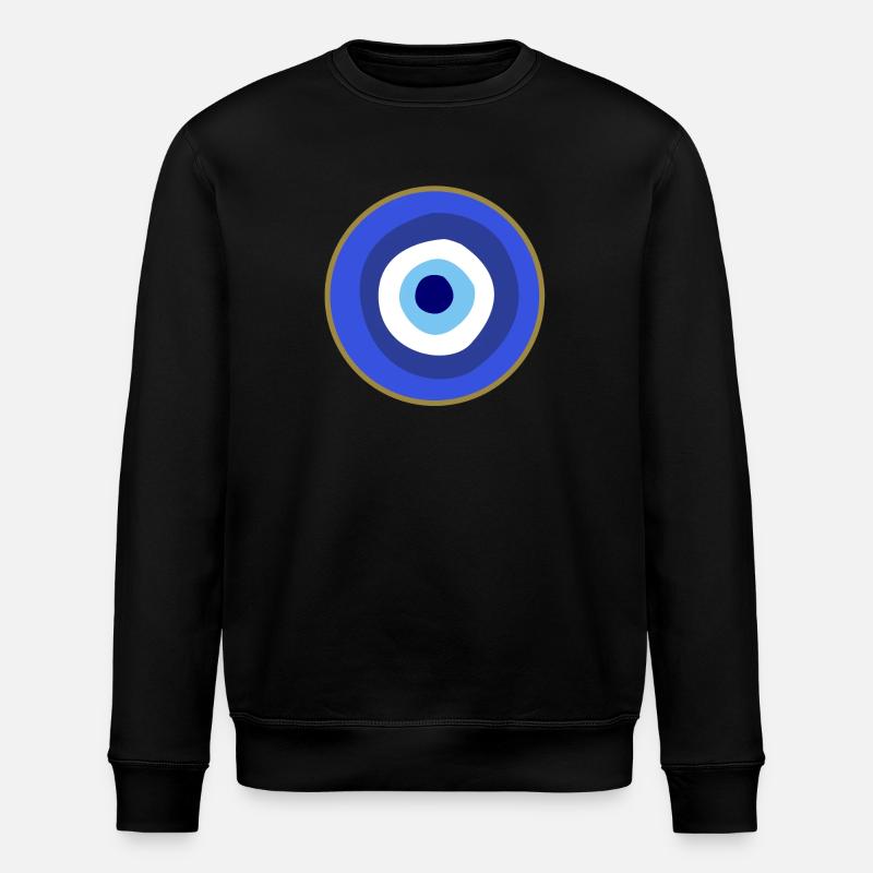 Evil Eye - Stanley/Stella ROLLER Unisex Organic Sweatshirt - black