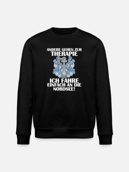 Nordsee - Stanley/Stella Unisex Bio-Sweatshirt ROLLER - Schwarz