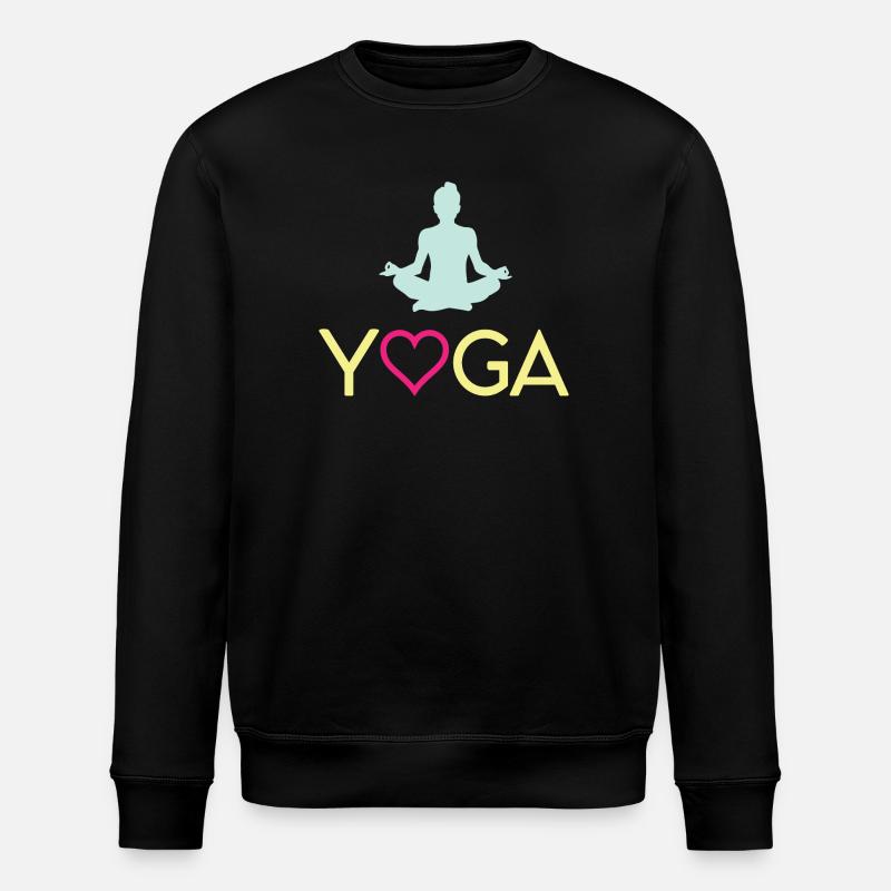 Yoga - Stanley/Stella ROLLER Unisex Organic Sweatshirt - black