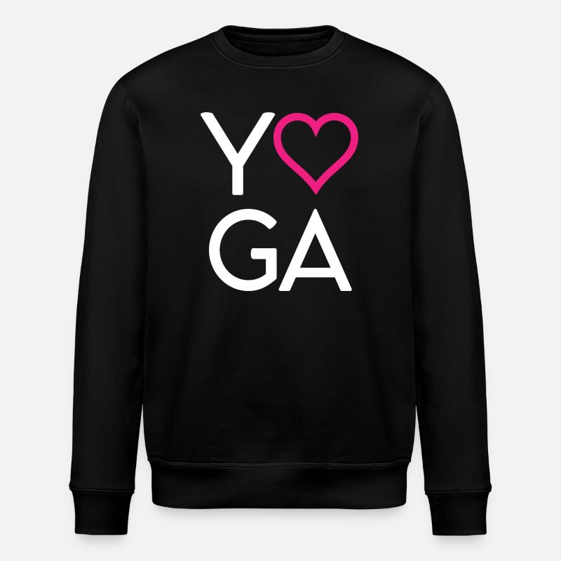 Yoga - Stanley/Stella ROLLER Unisex Organic Sweatshirt - black