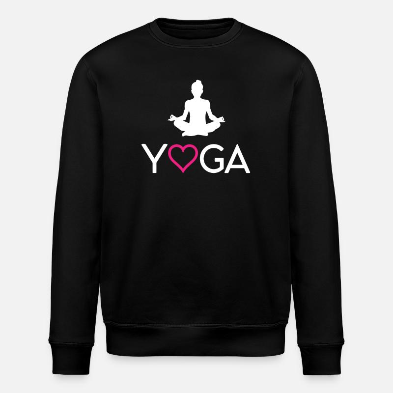 Joga - Stanley/Stella Unisex Bio-Sweatshirt ROLLER - Schwarz