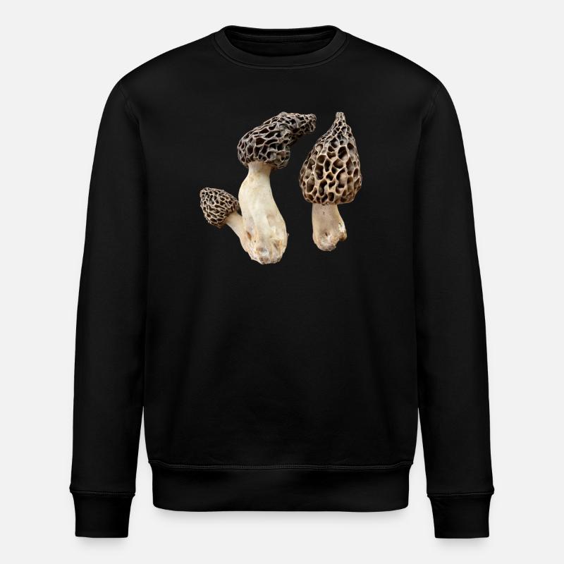 Morchel - Stanley/Stella Unisex Bio-Sweatshirt ROLLER - Schwarz