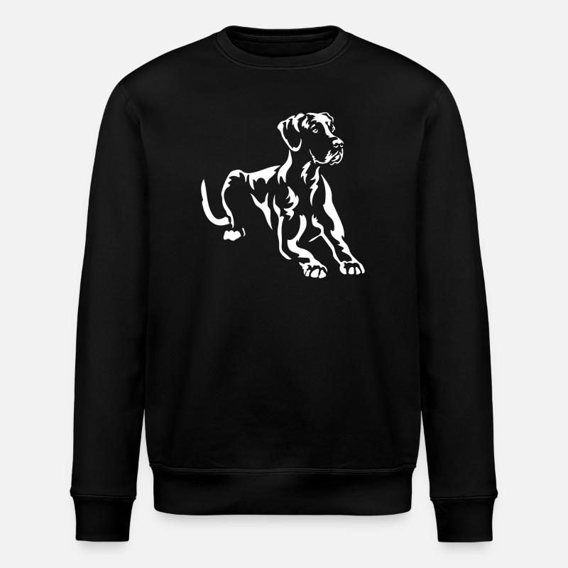 Dogue allemand « Édition noire » - Sweat bio ROLLER Stanley/Stella Unisexe - noir