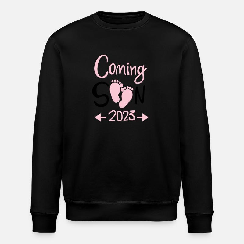 Pregnant 2023 - Stanley/Stella ROLLER Unisex Organic Sweatshirt - black
