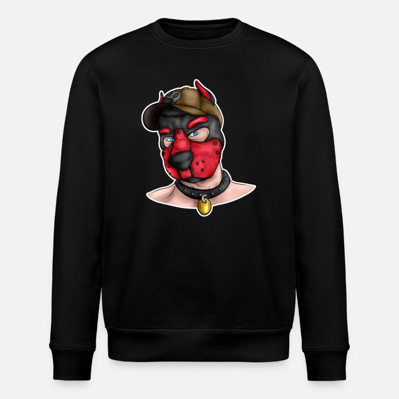 PuppyRed - Sweat bio ROLLER Stanley/Stella Unisexe - noir