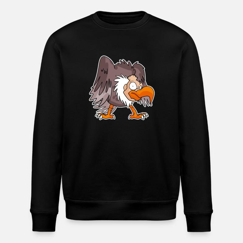 Vulture - Stanley/Stella ROLLER Unisex Organic Sweatshirt - black