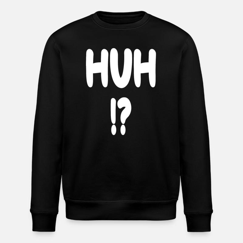 Hein!? Chroniques - Sweat bio ROLLER Stanley/Stella Unisexe - noir