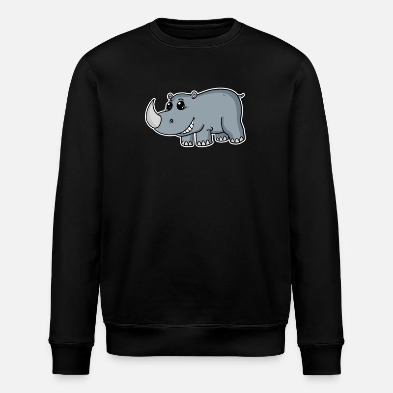 Rhinocéros Rhinocéros - Sweat bio ROLLER Stanley/Stella Unisexe - noir