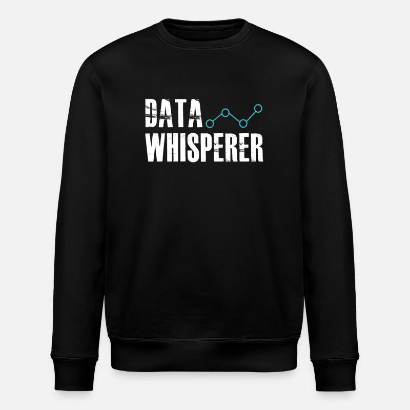 Data Whisperer Science Analyst Ingénieur logiciel - Sweat bio ROLLER Stanley/Stella Unisexe - noir
