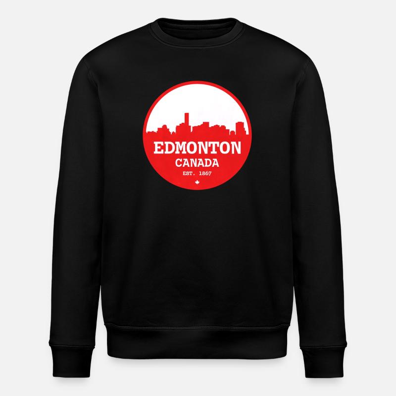 Cercle d’horizon d’Edmonton - Sweat bio ROLLER Stanley/Stella Unisexe - noir