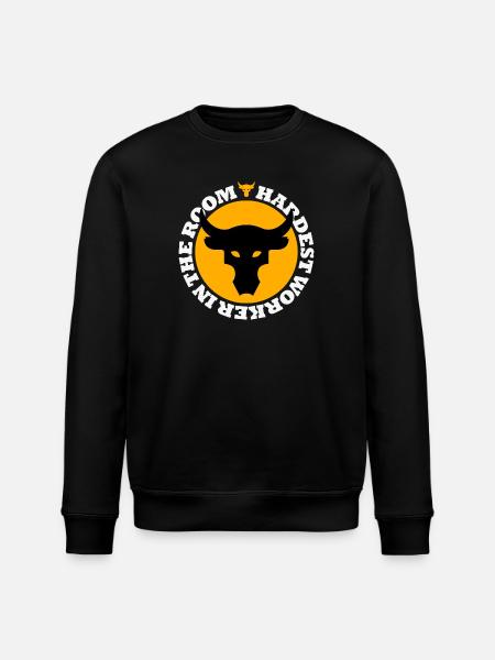 Project Rock - Stanley/Stella ROLLER Unisex Organic Sweatshirt - black