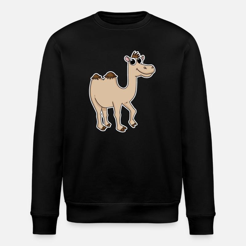 Kamel - Stanley/Stella Unisex Bio-Sweatshirt ROLLER - Schwarz