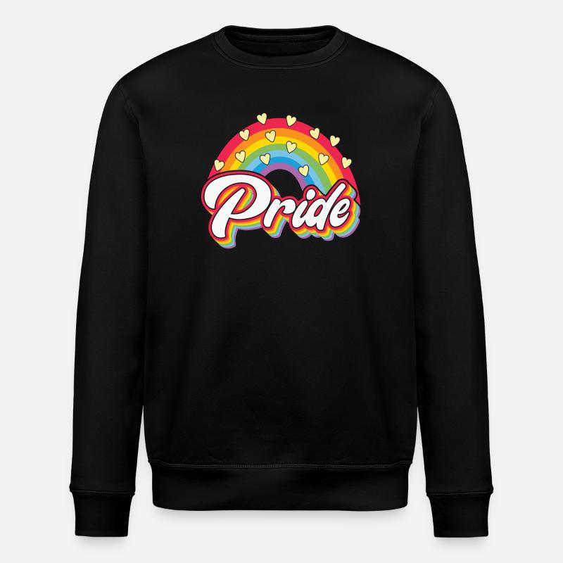 Gay Pride, Pride, LGBT - Stanley/Stella Unisex Bio-Sweatshirt ROLLER - Schwarz