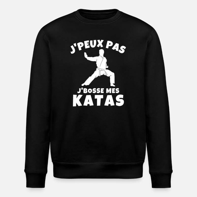 karaté, club de karaté, karatéka, katas - Sweat bio ROLLER Stanley/Stella Unisexe - noir