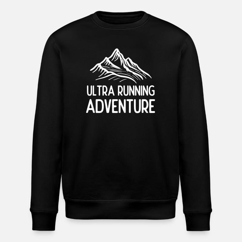 Ultra Running Advrenture - Sweat bio ROLLER Stanley/Stella Unisexe - noir