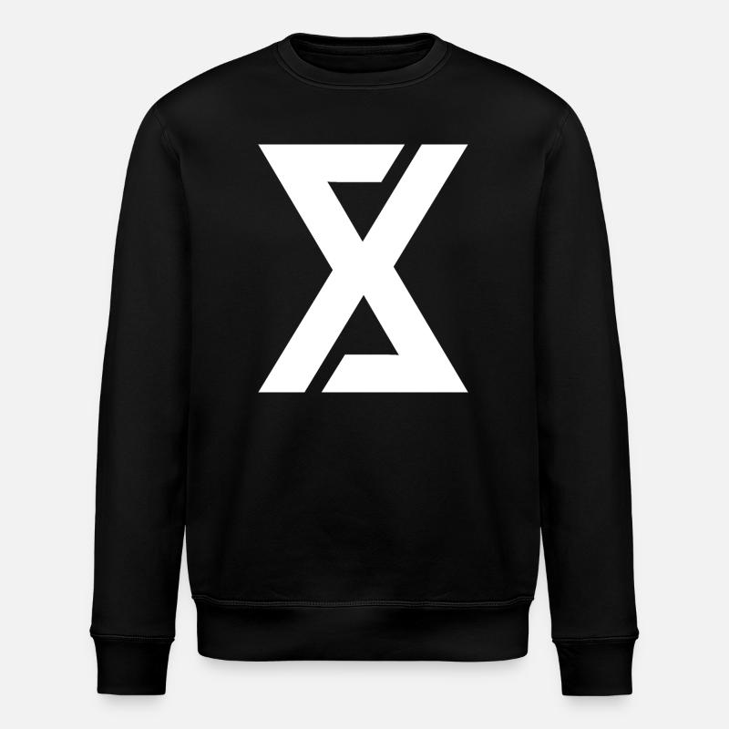 Art numérique simple logo - Sweat bio ROLLER Stanley/Stella Unisexe - noir