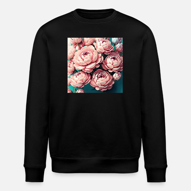 Fleur - Sweat bio ROLLER Stanley/Stella Unisexe - noir