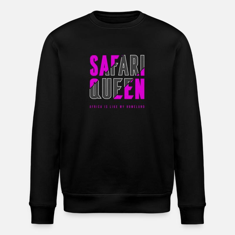 Safari Queen - Sweat bio ROLLER Stanley/Stella Unisexe - noir