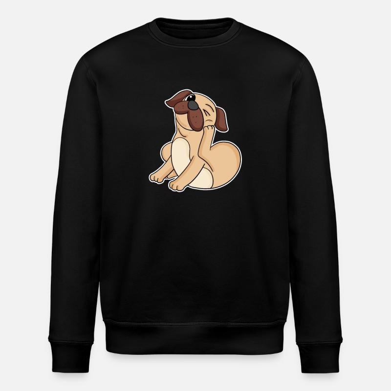 Carlin Chien Race Chien Chiens - Sweat bio ROLLER Stanley/Stella Unisexe - noir