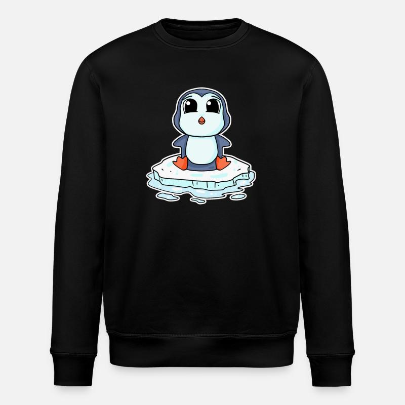 Manchots manchots - Sweat bio ROLLER Stanley/Stella Unisexe - noir