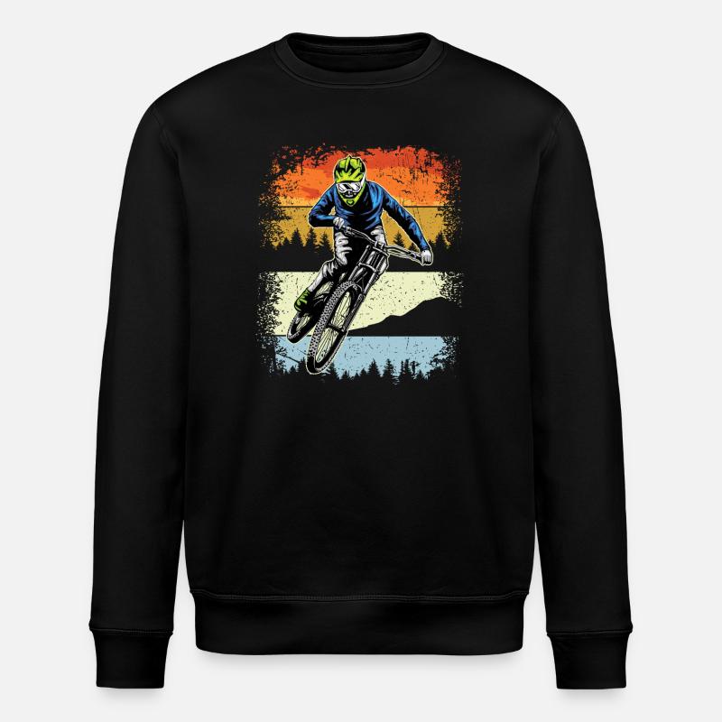 Sunset Trail VTT Rider - Sweat bio ROLLER Stanley/Stella Unisexe - noir