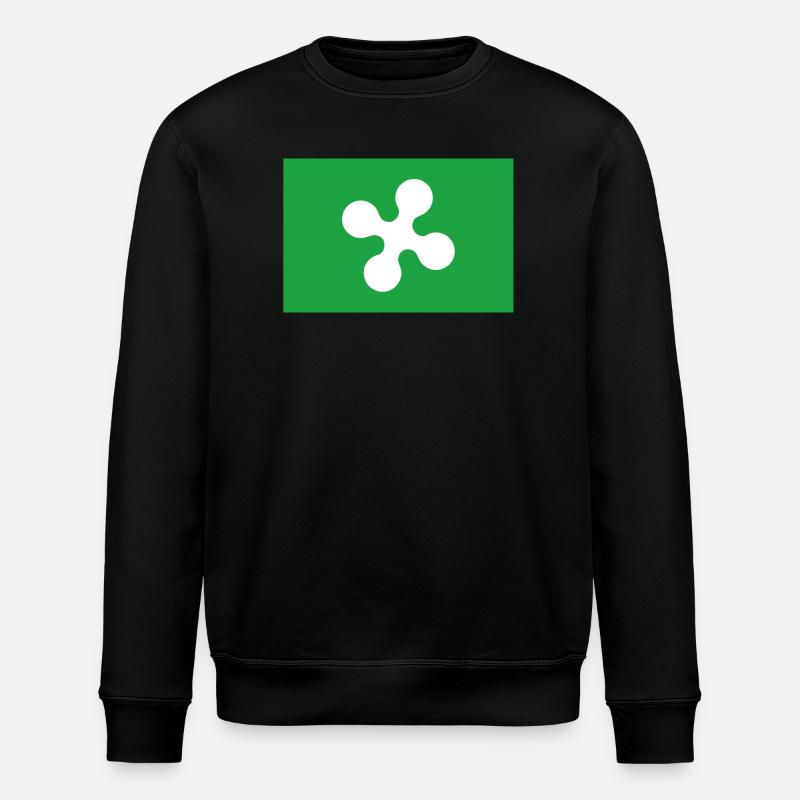 Lombardei Italien - Stanley/Stella Unisex Bio-Sweatshirt ROLLER - Schwarz