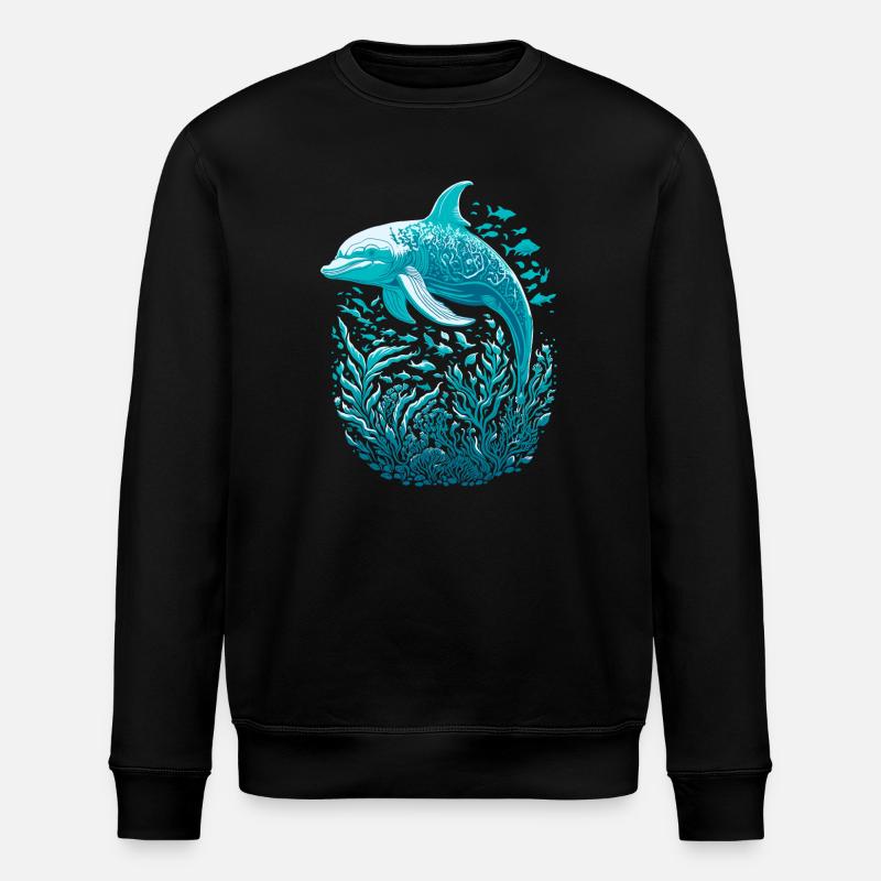 Dauphin - Sweat bio ROLLER Stanley/Stella Unisexe - noir