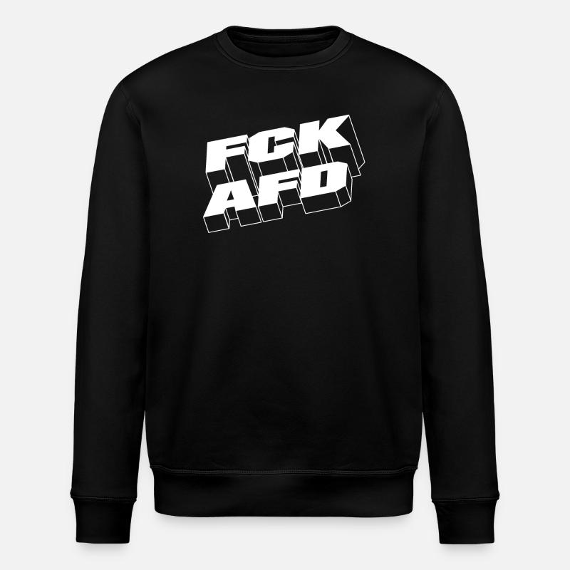 FCKAFD - Stanley/Stella Unisex Bio-Sweatshirt ROLLER - Schwarz