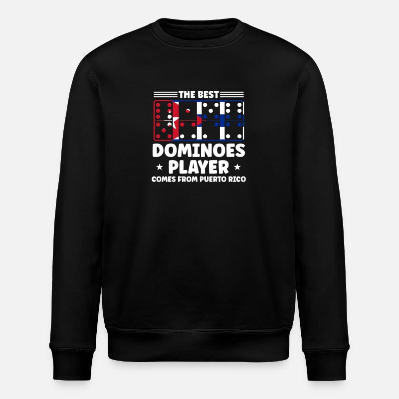 Conception de domino - Sweat bio ROLLER Stanley/Stella Unisexe - noir