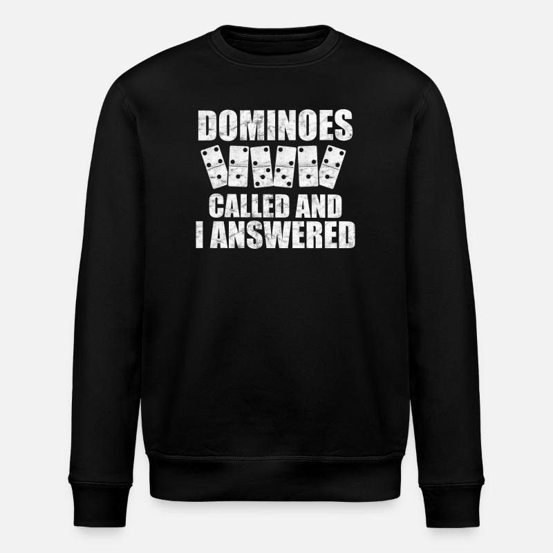 Conception de domino - Sweat bio ROLLER Stanley/Stella Unisexe - noir