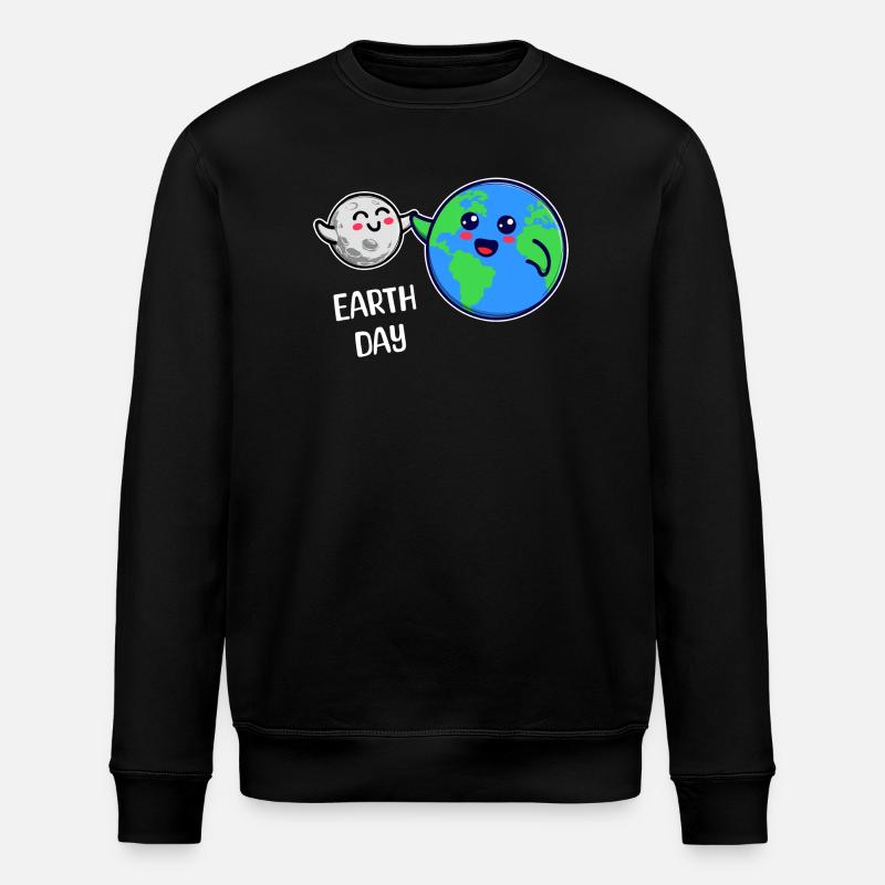 Mutter Erde Umwelt Umweltfreundlich Statement - Stanley/Stella Unisex Bio-Sweatshirt ROLLER - Schwarz