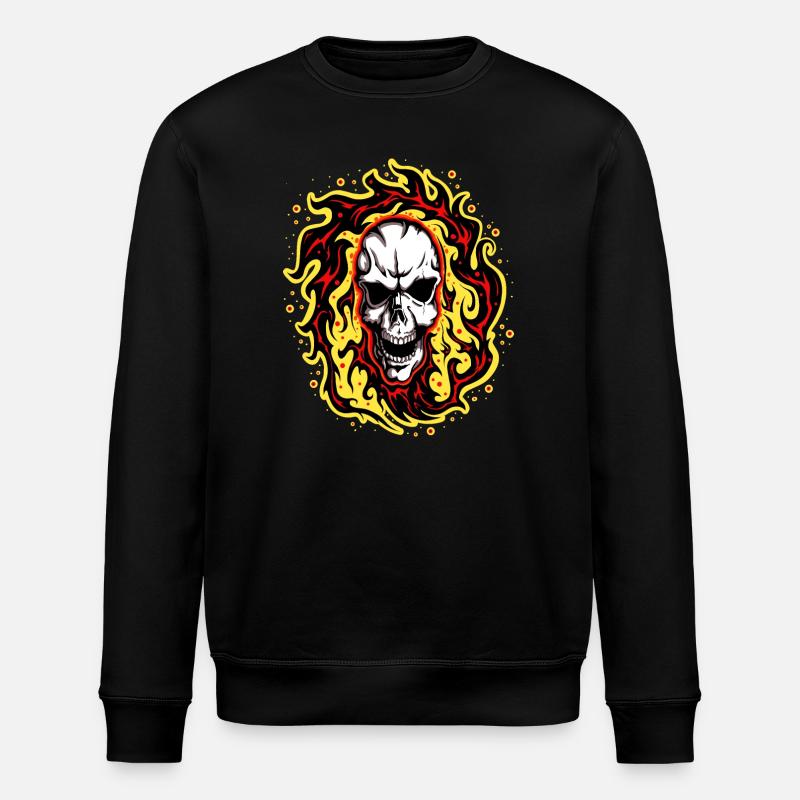 Fumeurs 2 Annonces - Sweat bio ROLLER Stanley/Stella Unisexe - noir