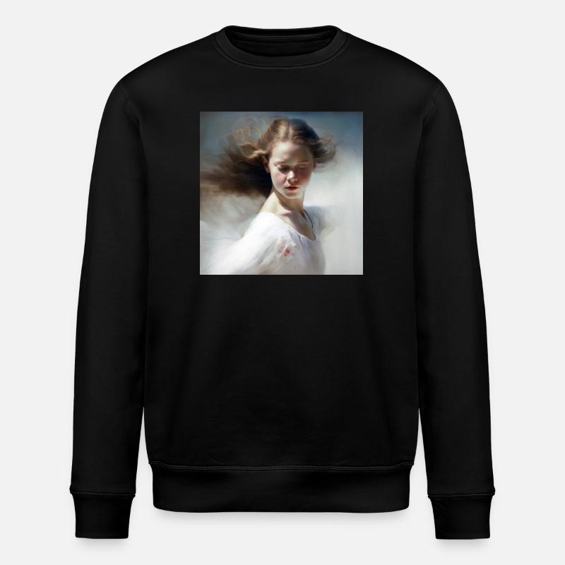 Frauenmalerei 01 - Stanley/Stella Unisex Bio-Sweatshirt ROLLER - Schwarz